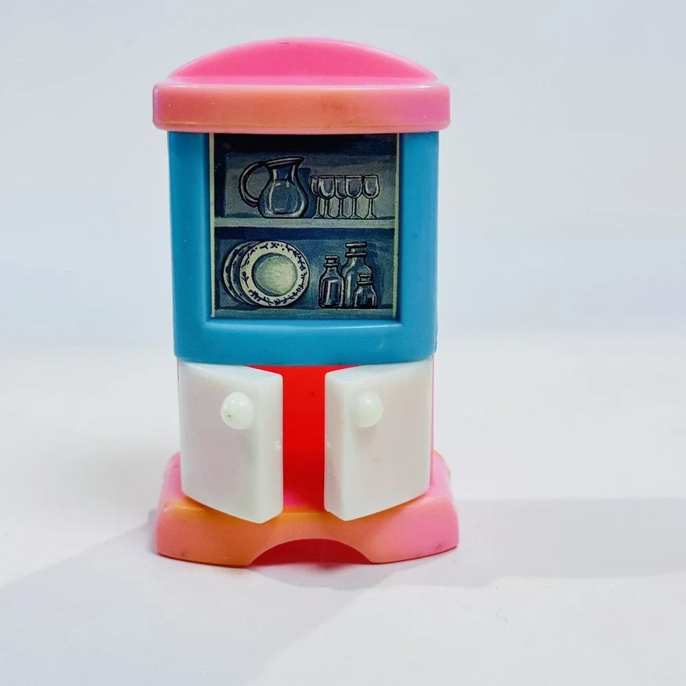 Vintage 90s Toys R Us‎ Geoffrey My Sweet Home 9pc Kitchen Doll House Furniture